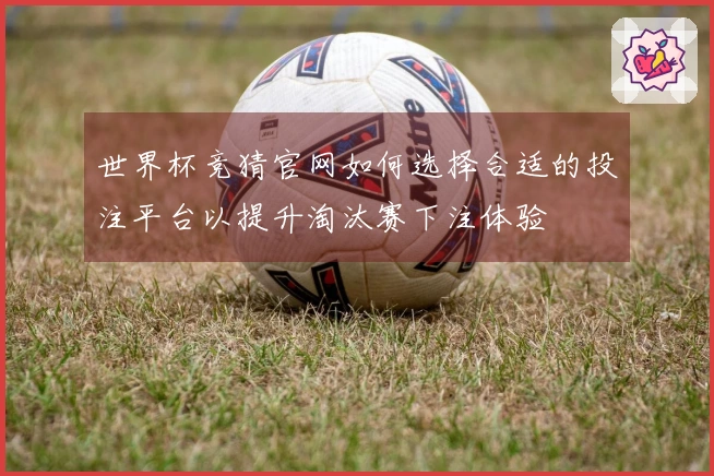 世界杯竞猜官网如何选择合适的投注平台以提升淘汰赛下注体验