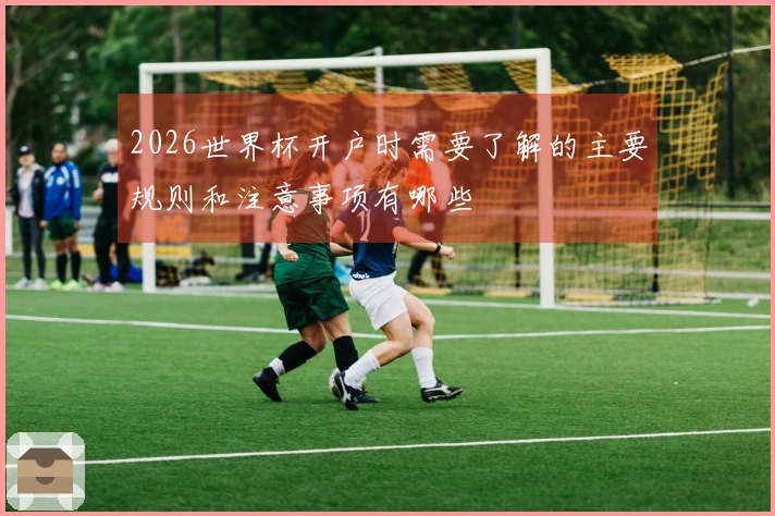 2026世界杯开户时需要了解的主要规则和注意事项有哪些