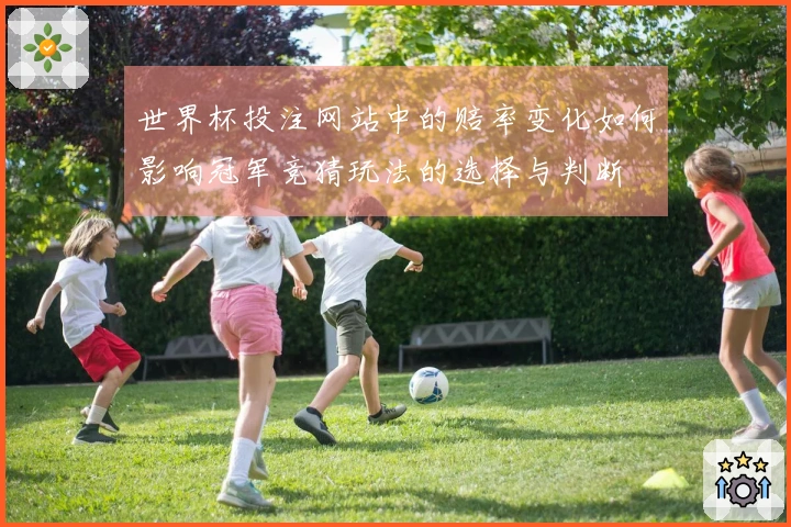 世界杯投注网站中的赔率变化如何影响冠军竞猜玩法的选择与判断